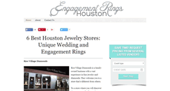 Desktop Screenshot of engagementringshoustontx.com